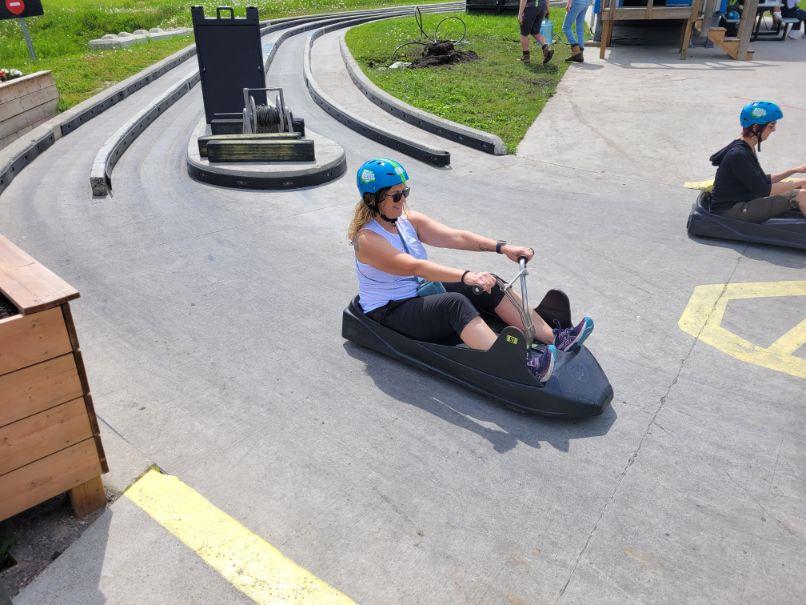 downhill luge