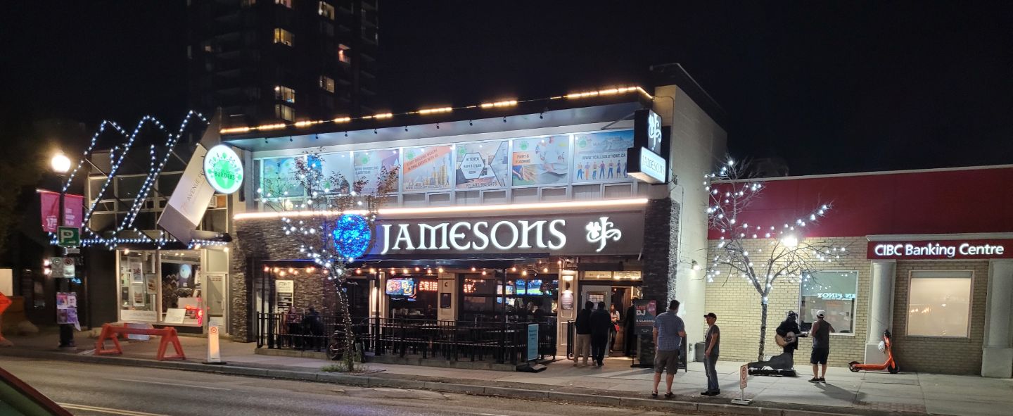 jamesons pub calgary